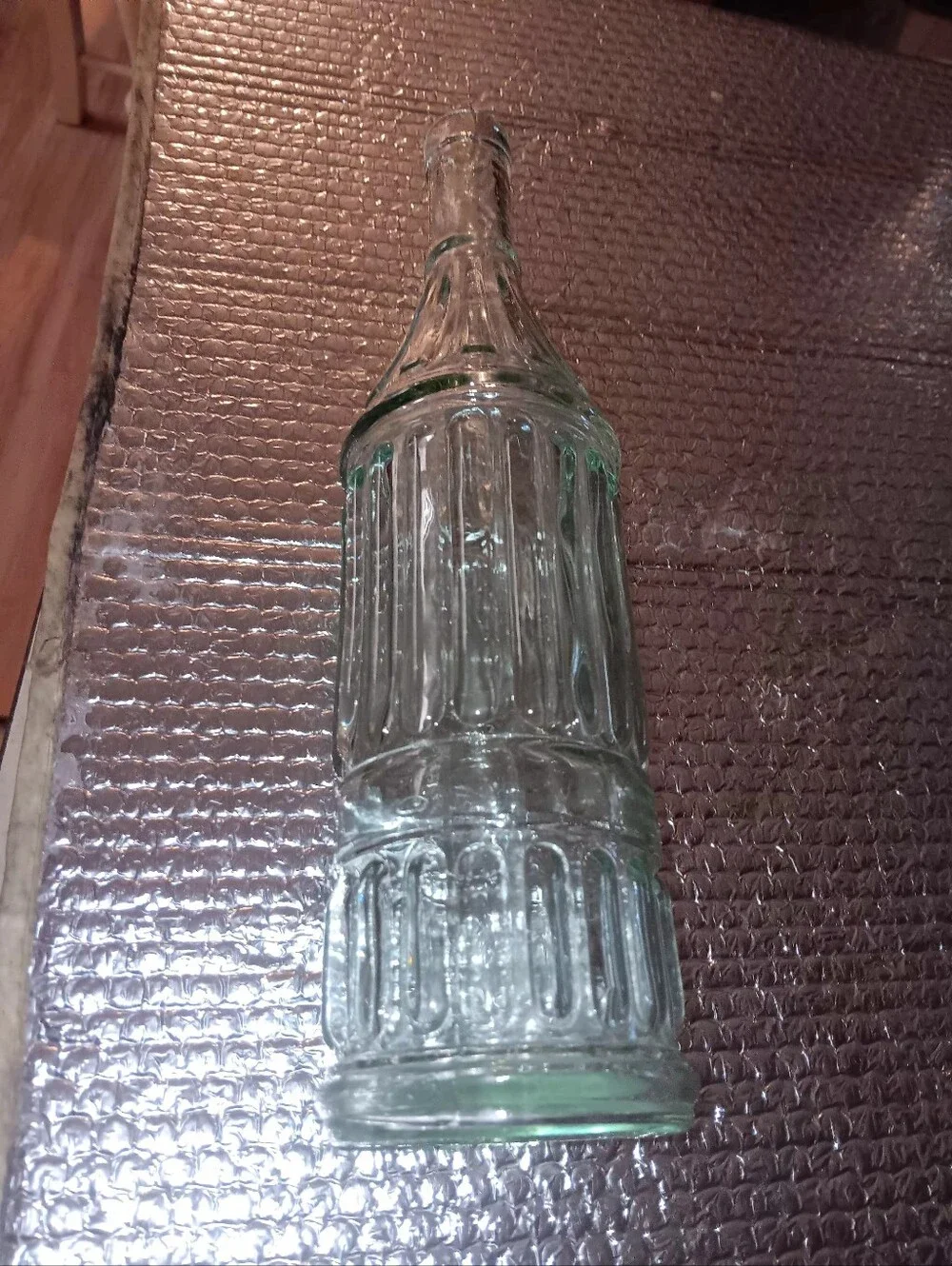 William Sonoma Clear Glass Bottle Made In Spain Lovely Design
